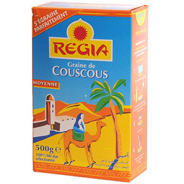 Graine de Couscous moyenne 500gr REGIA