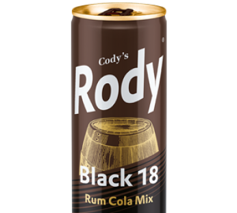 Rody Black 18 Rum Cola mix 250ml